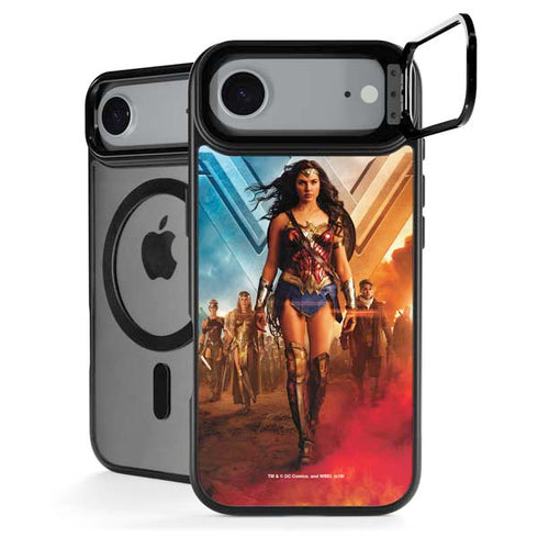 DC Comics Wonder Woman Main characters Poster iPhone 17 Air Kickstand Case