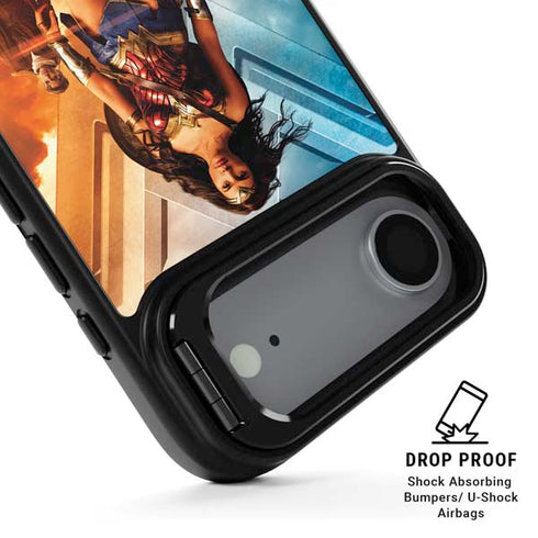 DC Comics Wonder Woman Main characters Poster iPhone 17 Air Kickstand Case
