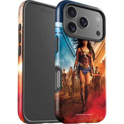 DC Comics Wonder Woman Main characters Poster iPhone 17 Pro Max Impact Case