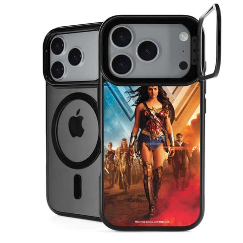 DC Comics Wonder Woman Main characters Poster iPhone 17 Pro Max Kickstand Case