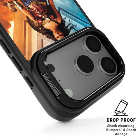 DC Comics Wonder Woman Main characters Poster iPhone 17 Pro Max Kickstand Case