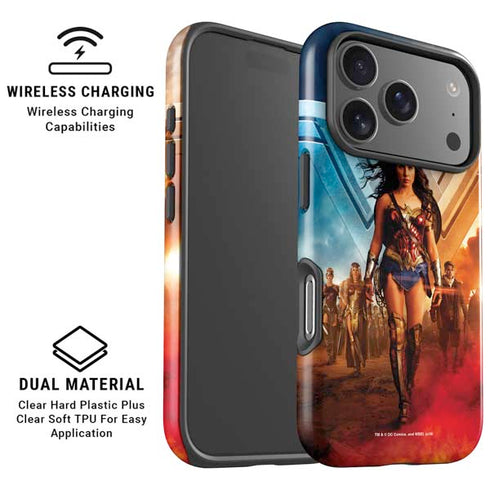 DC Comics Wonder Woman Main characters Poster iPhone 17 Pro Max Magsafe Impact Case