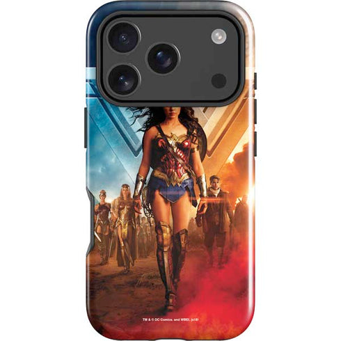DC Comics Wonder Woman Main characters Poster iPhone 18 Pro Impact Case