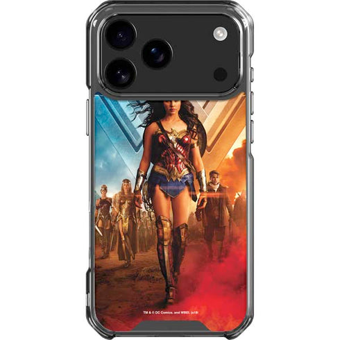 DC Comics Wonder Woman Main characters Poster iPhone 18 Pro Max Clear Case