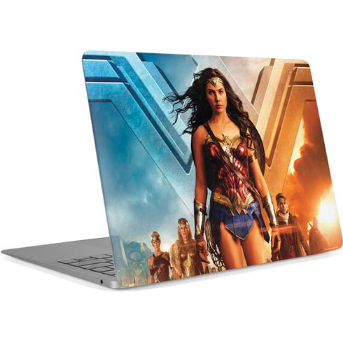 DC Comics Wonder Woman Main characters Poster Apple MacBook Air Skin