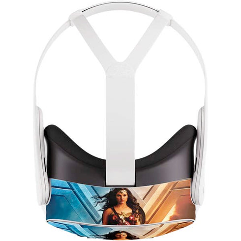 DC Comics Wonder Woman Main characters Poster Meta Quest 3S Skin