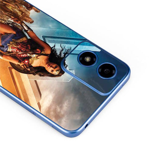 DC Comics Wonder Woman Main characters Poster Moto G Play 4G (2024) Skin
