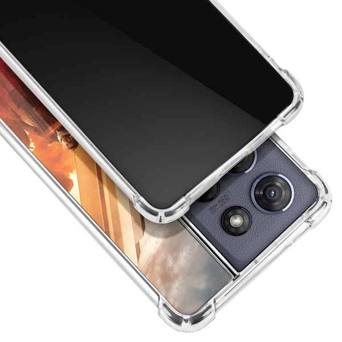 DC Comics Wonder Woman Main characters Poster Moto G Play 5G (2025) Clear Case