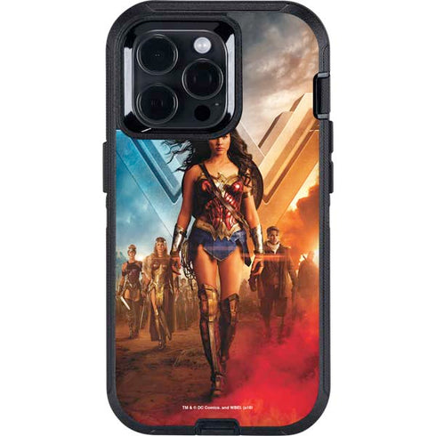 DC Comics Wonder Woman Main characters Poster Otterbox Defender iPhone Skin