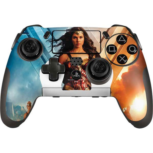 DC Comics Wonder Woman Main characters Poster PlayStation Scuf Vantage 2 Controller Skin