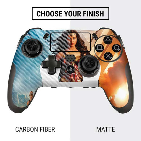 DC Comics Wonder Woman Main characters Poster PlayStation Scuf Vantage 2 Controller Skin