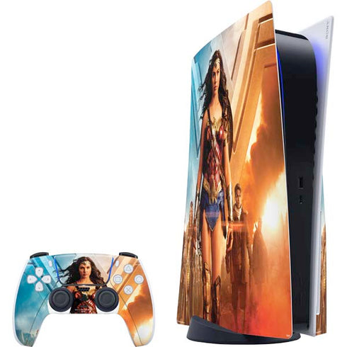 DC Comics Wonder Woman Main characters Poster PlayStation PS5 Skins