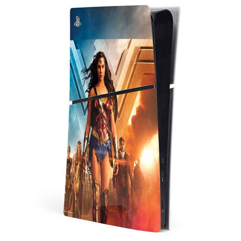 DC Comics Wonder Woman Main characters Poster PlayStation PS5 Skins