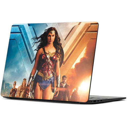 DC Comics Wonder Woman Main characters Poster Surface Laptop 7 15in Skin