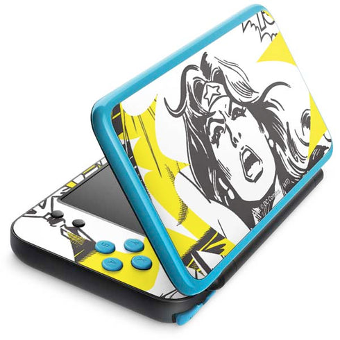 DC Comics Wonder Woman Vintage Comic Art Nintendo Skins