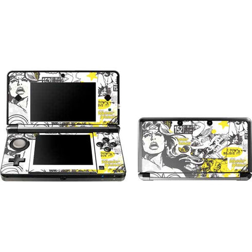 DC Comics Wonder Woman Vintage Comic Art Nintendo Skins