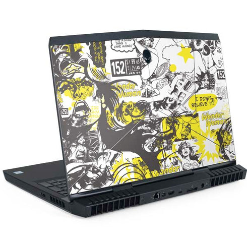 DC Comics Wonder Woman Vintage Comic Art Dell Alienware Skin