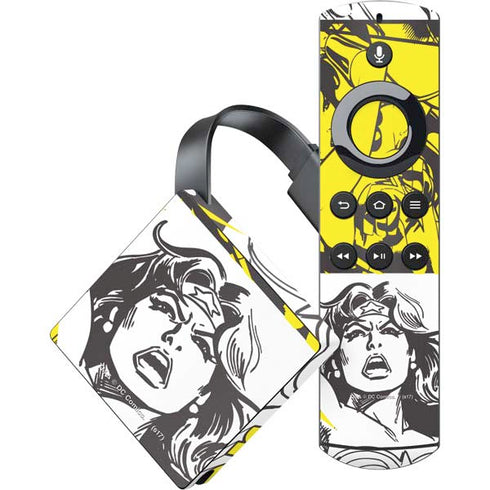 DC Comics Wonder Woman Vintage Comic Art Amazon Fire TV Skin