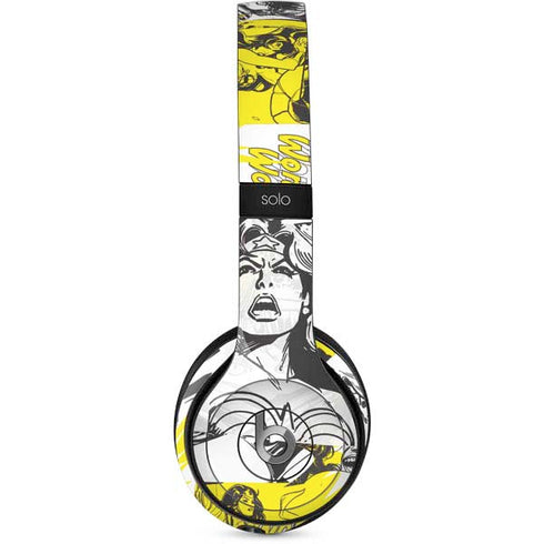 DC Comics Wonder Woman Vintage Comic Art Beats Solo 2 Wired Skin