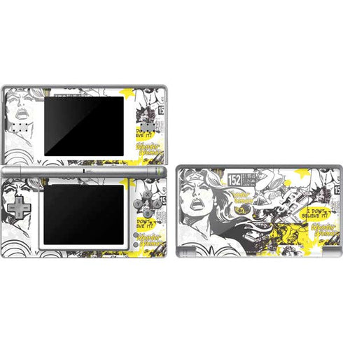 DC Comics Wonder Woman Vintage Comic Art Nintendo Skins