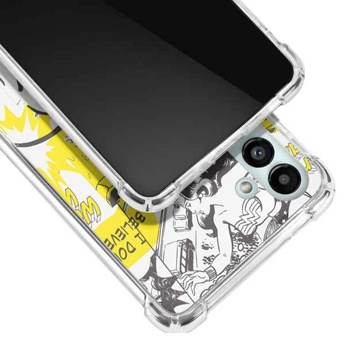DC Comics Wonder Woman Vintage Comic Art Galaxy A13 5G Clear Case