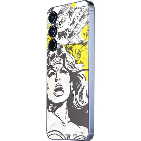 DC Comics Wonder Woman Vintage Comic Art Galaxy A55 5G Skin