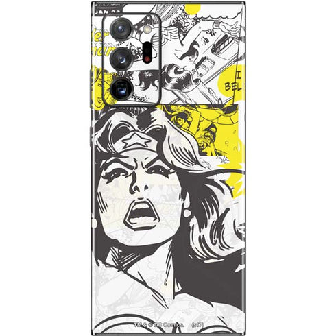 DC Comics Wonder Woman Vintage Comic Art Galaxy Note20 Ultra 5G Skin