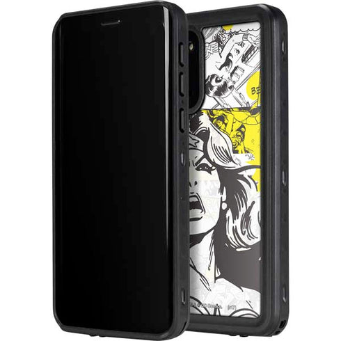 DC Comics Wonder Woman Vintage Comic Art Galaxy S20 Waterproof Case