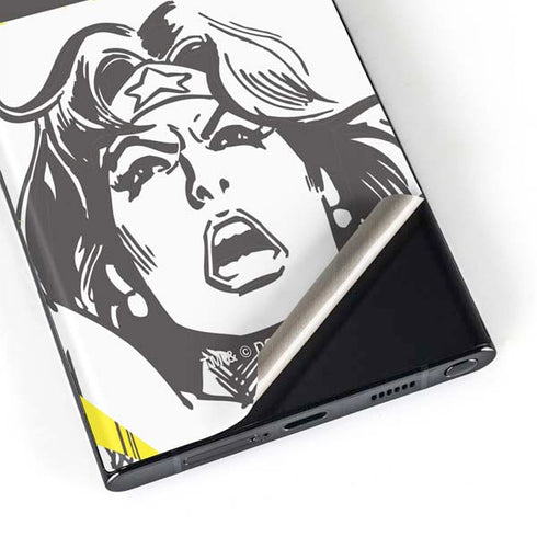 DC Comics Wonder Woman Vintage Comic Art Galaxy Skins