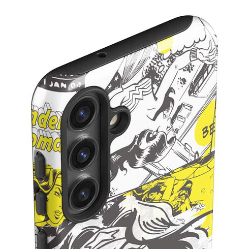 DC Comics Wonder Woman Vintage Comic Art Galaxy S25 Impact Case