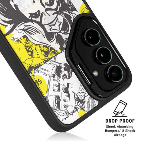 DC Comics Wonder Woman Vintage Comic Art Galaxy S24 Plus Kickstand Case