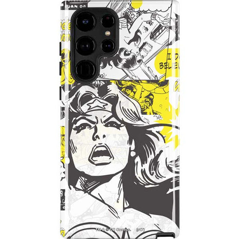 DC Comics Wonder Woman Vintage Comic Art Galaxy Cases