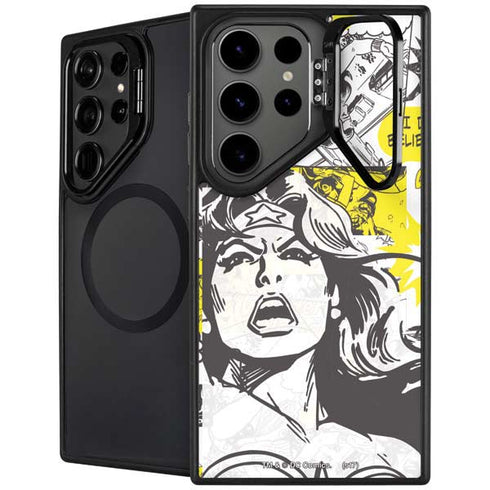 DC Comics Wonder Woman Vintage Comic Art Galaxy S24 Ultra Kickstand Case