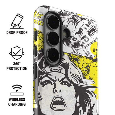 DC Comics Wonder Woman Vintage Comic Art Galaxy S26 Impact Case