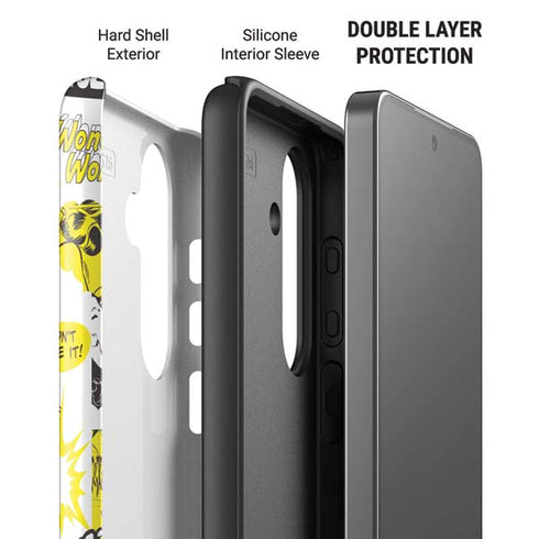 DC Comics Wonder Woman Vintage Comic Art Galaxy S26 Plus Impact Case