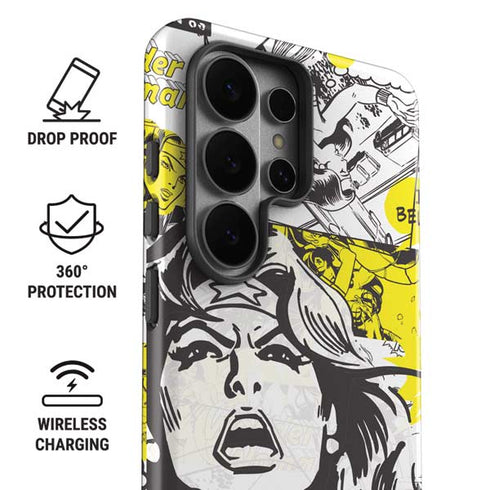 DC Comics Wonder Woman Vintage Comic Art Galaxy S26 Ultra Impact Case