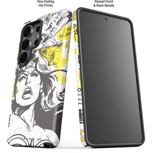 DC Comics Wonder Woman Vintage Comic Art Galaxy S26 Ultra Impact Case