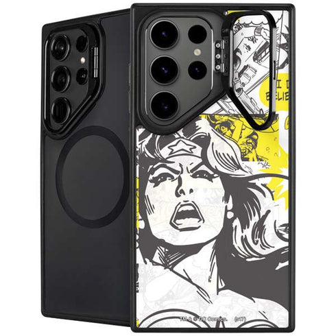 DC Comics Wonder Woman Vintage Comic Art Galaxy S26 Ultra Kickstand Case