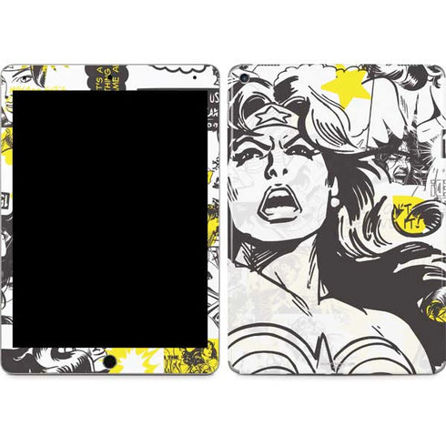 DC Comics Wonder Woman Vintage Comic Art iPad Skins