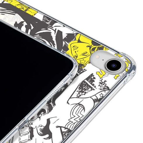 DC Comics Wonder Woman Vintage Comic Art iPad 11th Gen (2025) Clear Case