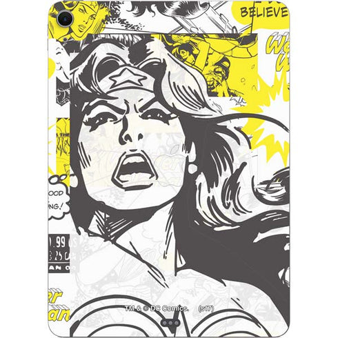 DC Comics Wonder Woman Vintage Comic Art Apple iPad Air Skin
