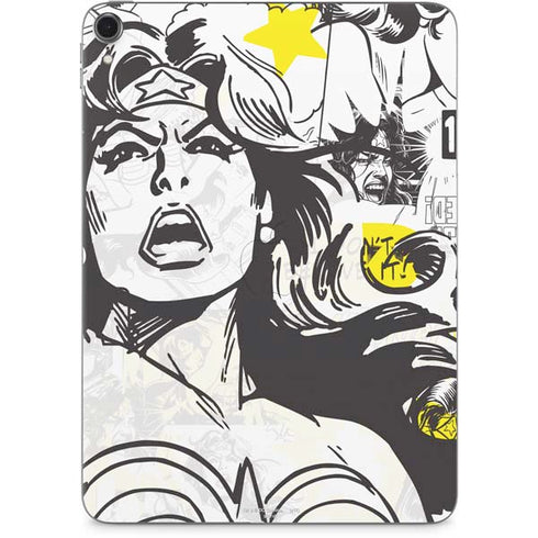 DC Comics Wonder Woman Vintage Comic Art Apple iPad Pro Skin