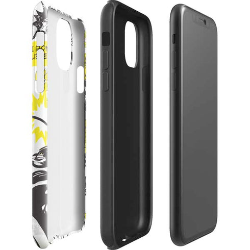 DC Comics Wonder Woman Vintage Comic Art iPhone 11 Impact Case