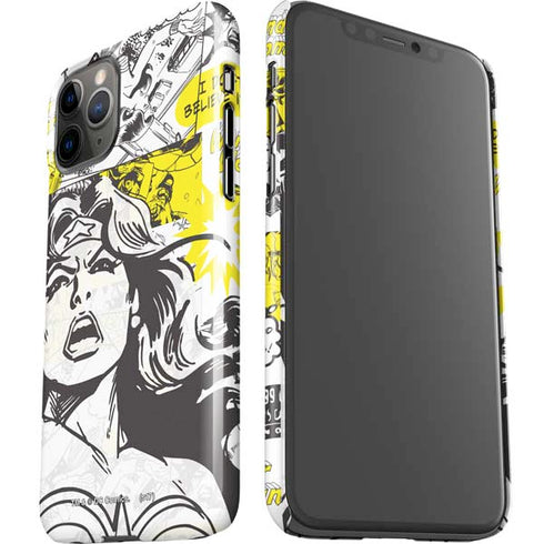 DC Comics Wonder Woman Vintage Comic Art iPhone 11 Pro Lite Case