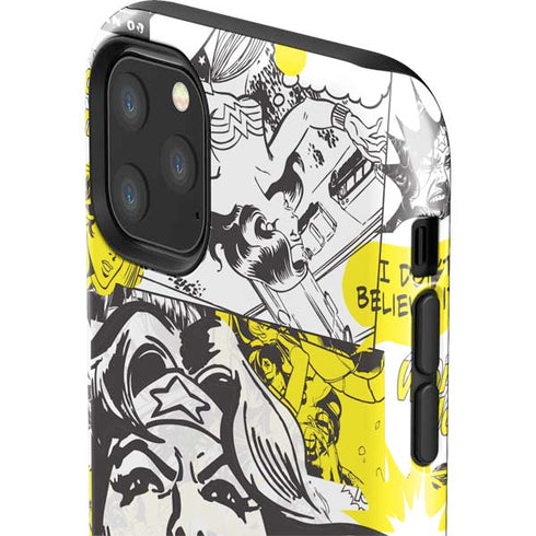 DC Comics Wonder Woman Vintage Comic Art iPhone 11 Pro Max Impact Case