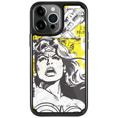 DC Comics Wonder Woman Vintage Comic Art iPhone Cases