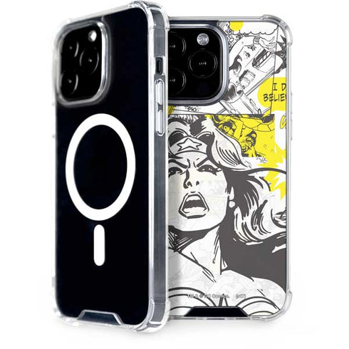 DC Comics Wonder Woman Vintage Comic Art iPhone Cases