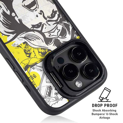 DC Comics Wonder Woman Vintage Comic Art iPhone 14 Pro Kickstand Case