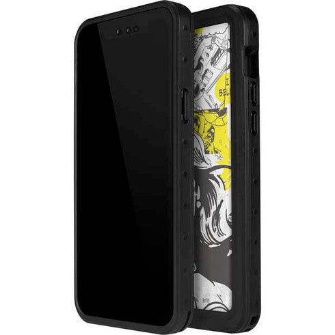 DC Comics Wonder Woman Vintage Comic Art iPhone 15 Plus Waterproof Case