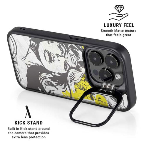 DC Comics Wonder Woman Vintage Comic Art iPhone 15 Pro Max Kickstand Case